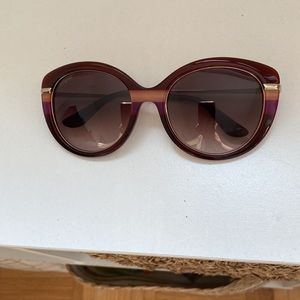 Salvatore Ferragamo sunglasses, pink